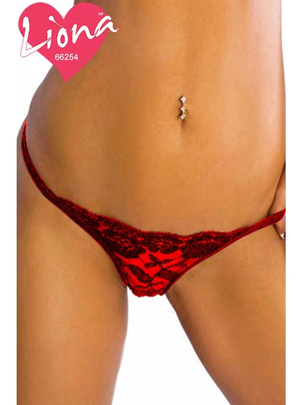 Büyük Beden Dantelli G-string