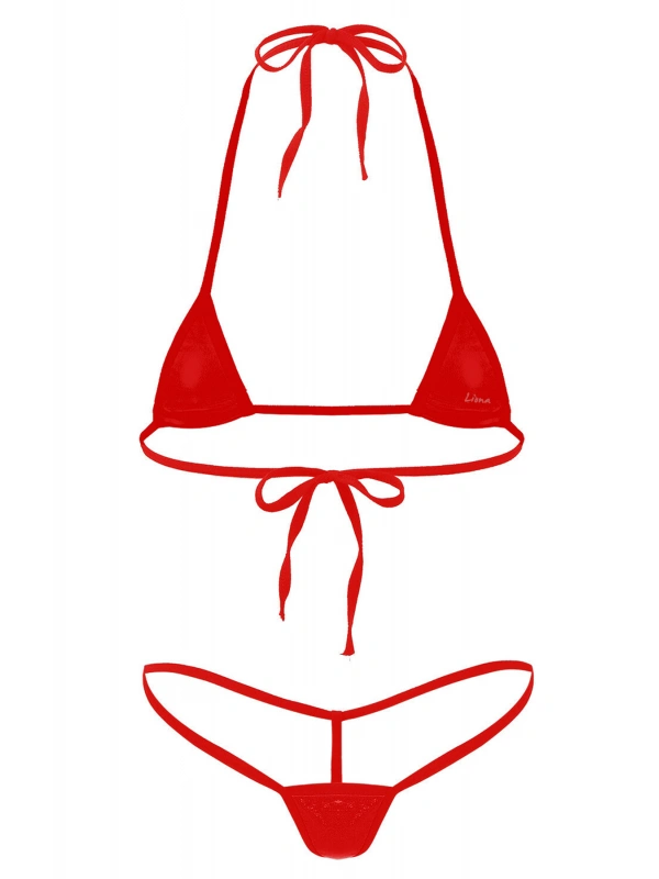 Büyük Beden  Giyim Kırmızı Sütyen Külot Takımı