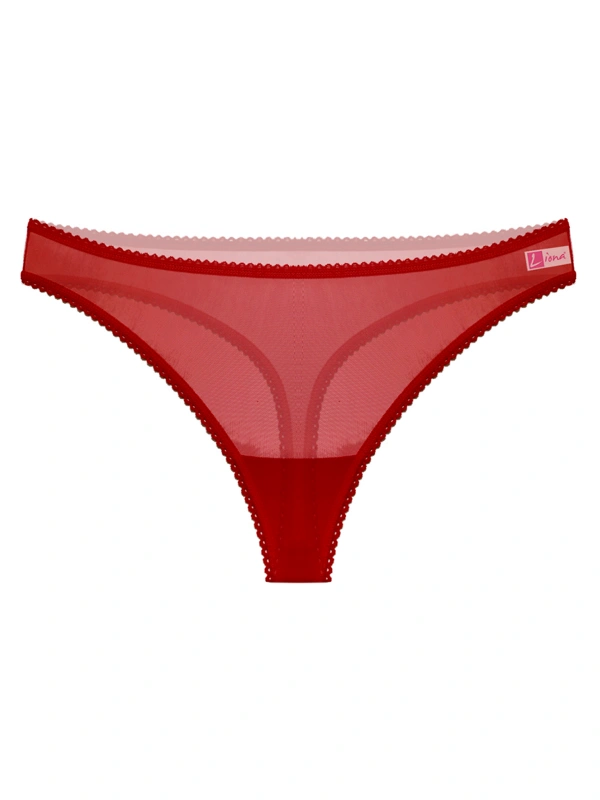 Büyük Beden Kadın Kırmızı  Bato Külot