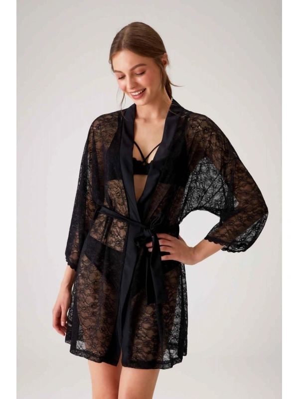 Calandre Dantel Sabahlık