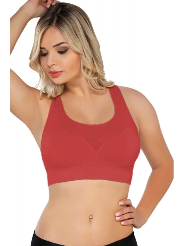 Coral Mı Emay 4027 Seamless Tül Pedli Toparlayıcı Büstiyer