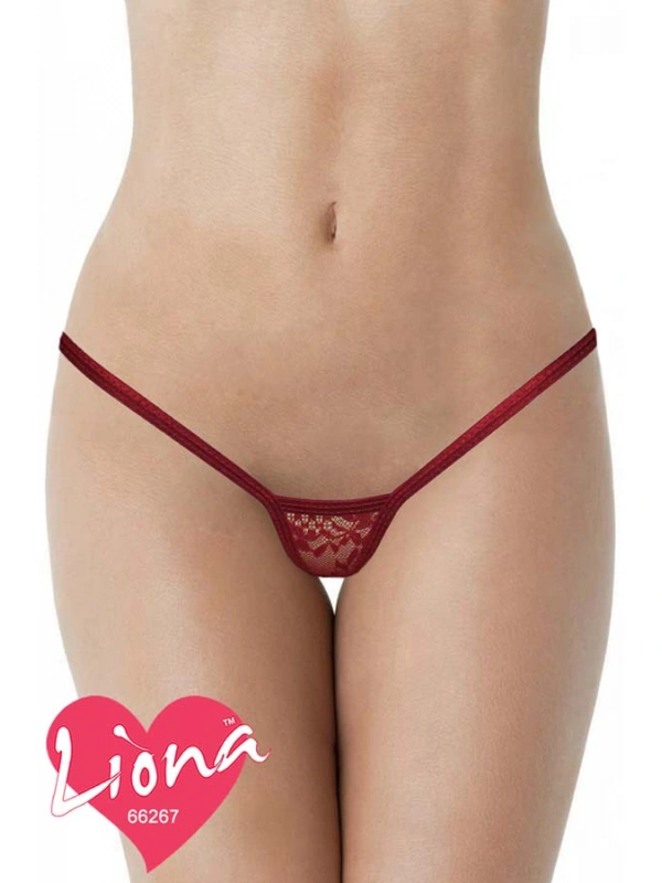 Dantelli Mini Büyük Beden Tanga