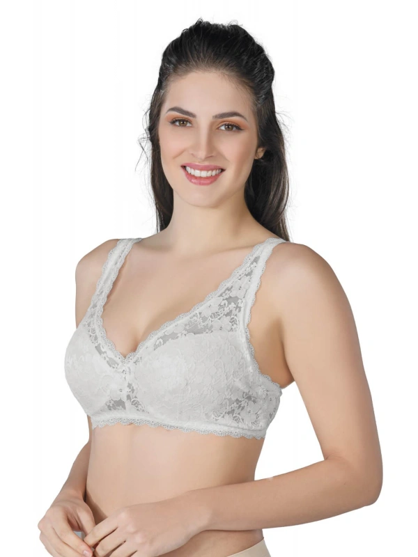 Ekru Mı Emay 188 C Pedli Dantelli Telli Toparlayıcı Sütyen