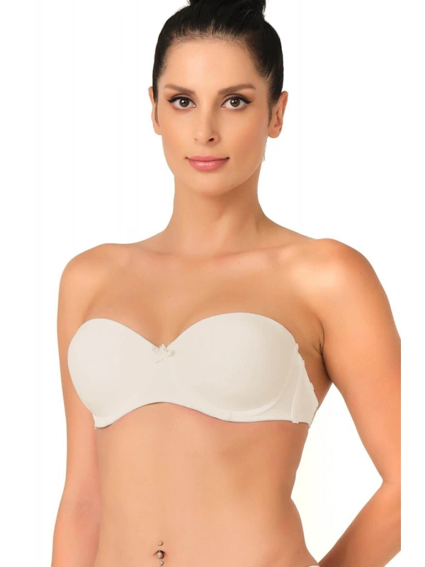 Ekru Mı Emay 701 Şeffaf Askılı Sütyen