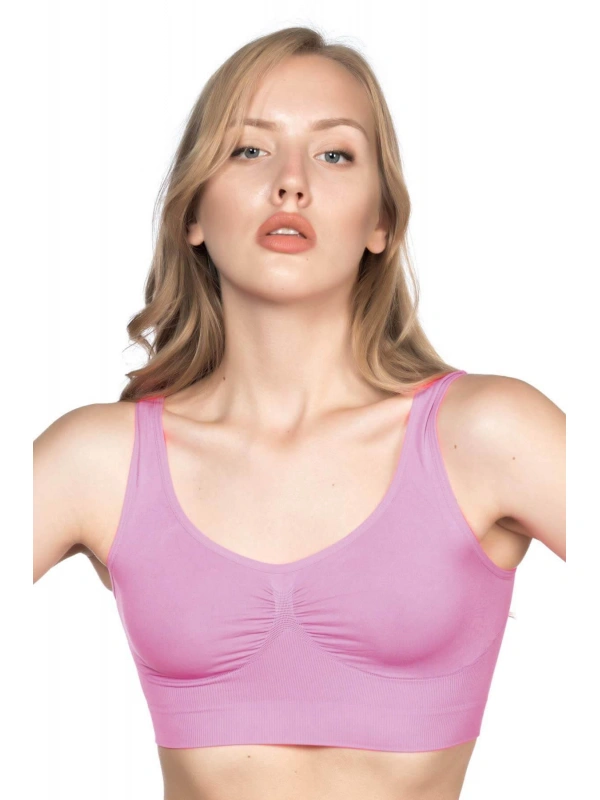 Fuşya Mı Emay 4005 Soft Kalın Askı Büstiyer