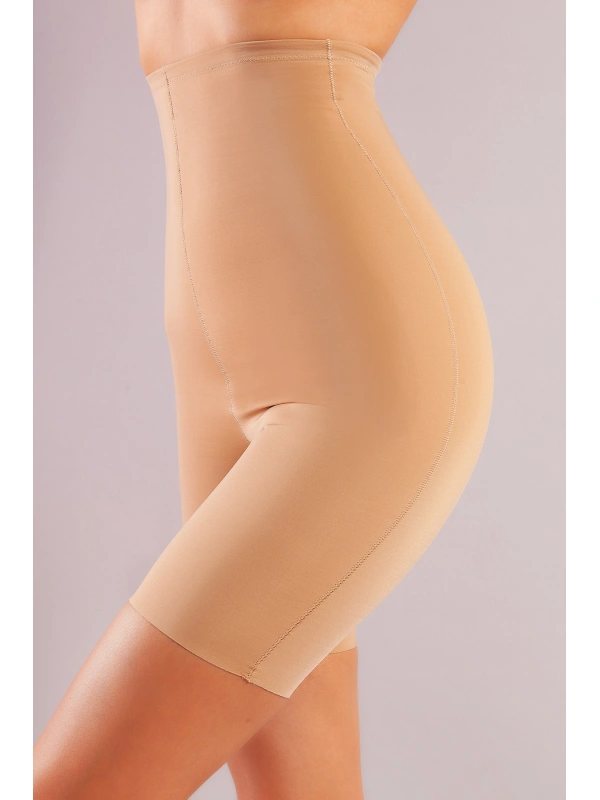 Golshan Girdle Extra Hight Waist Short Corset, İz Yapmayan Görünmez Ekstra Yüksek Bel Uzun Paçalı Ten Korse