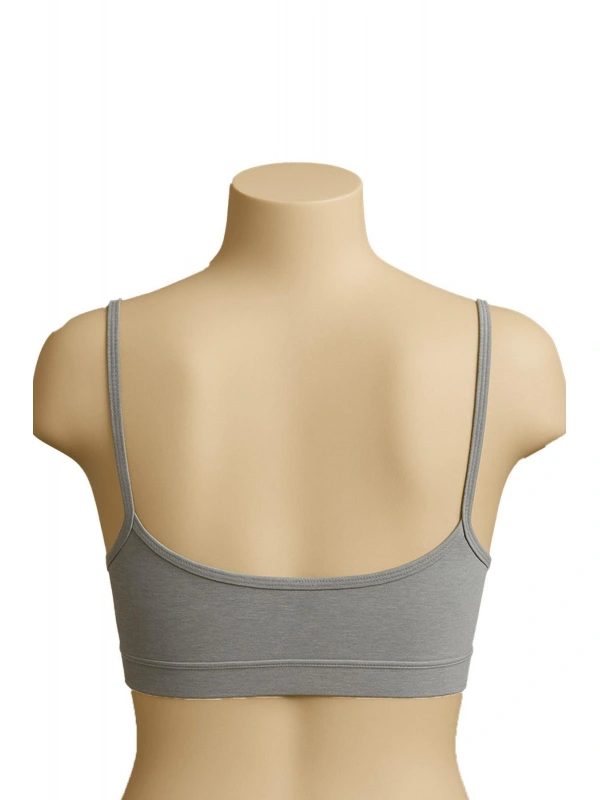 Gri Mı Emay 1815 6'lı Pedli Alıştırma Sütyeni