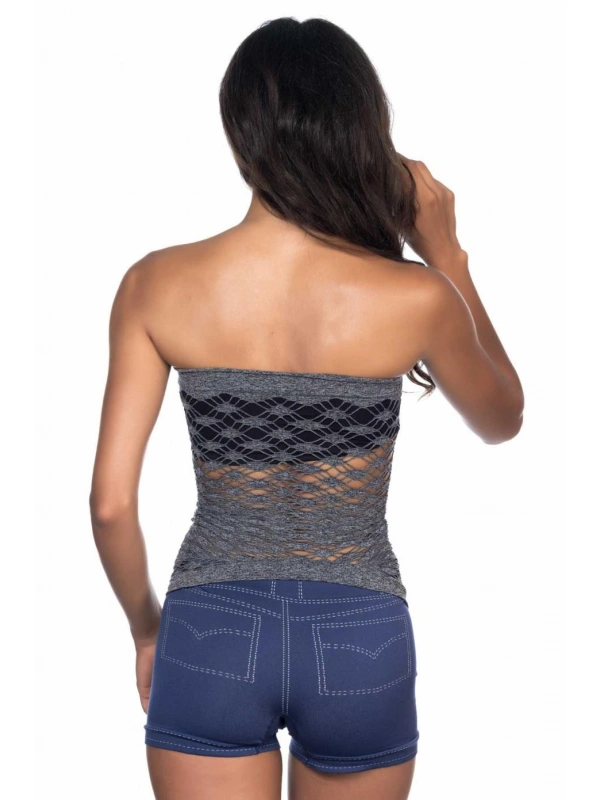 Gri Mı Emay 5034 Fantazi Büstiyer Atlet Korse