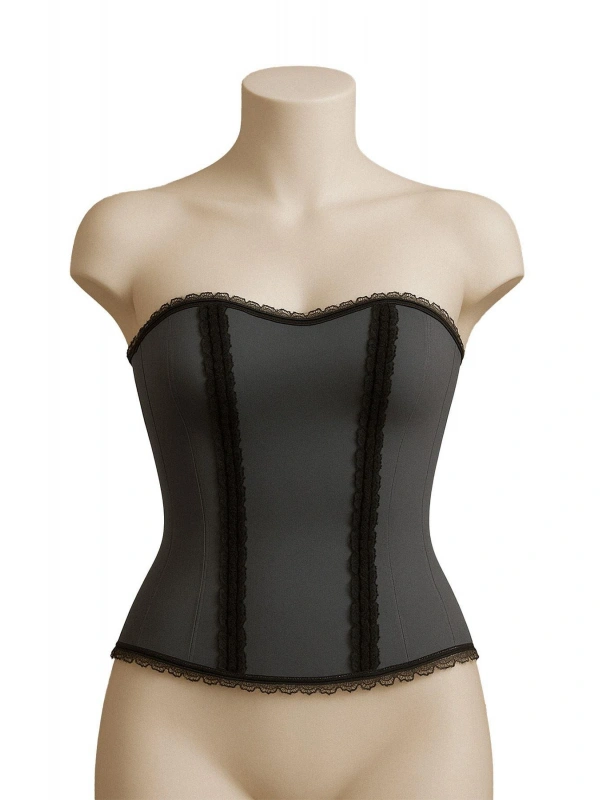 Gri Mı Emay 9155 F Fırfırlı Terletici Büstiyer