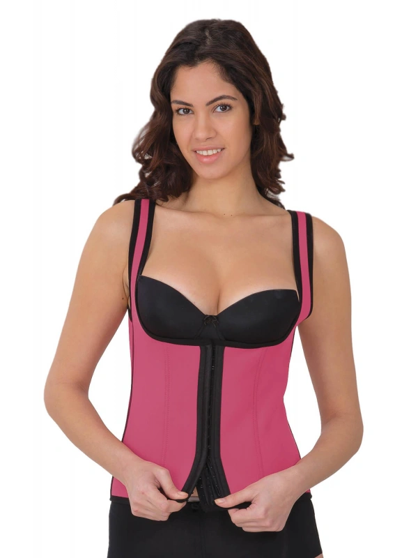 Gül Kurusu Mı 9173 Agraflı Göğsü Açık Atlet Korse