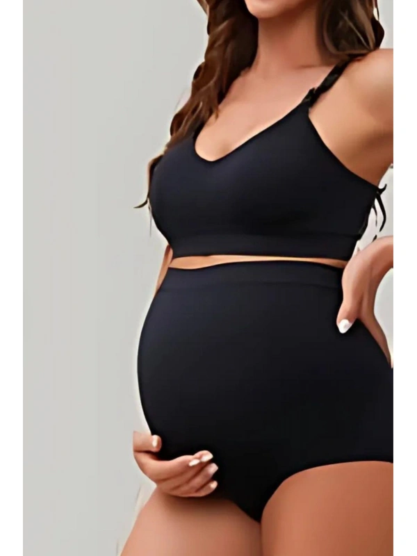 Hamile Slip Dikişsiz Korse Kadın 4449