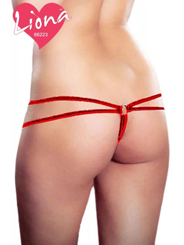 İpli Büyük Beden Tanga