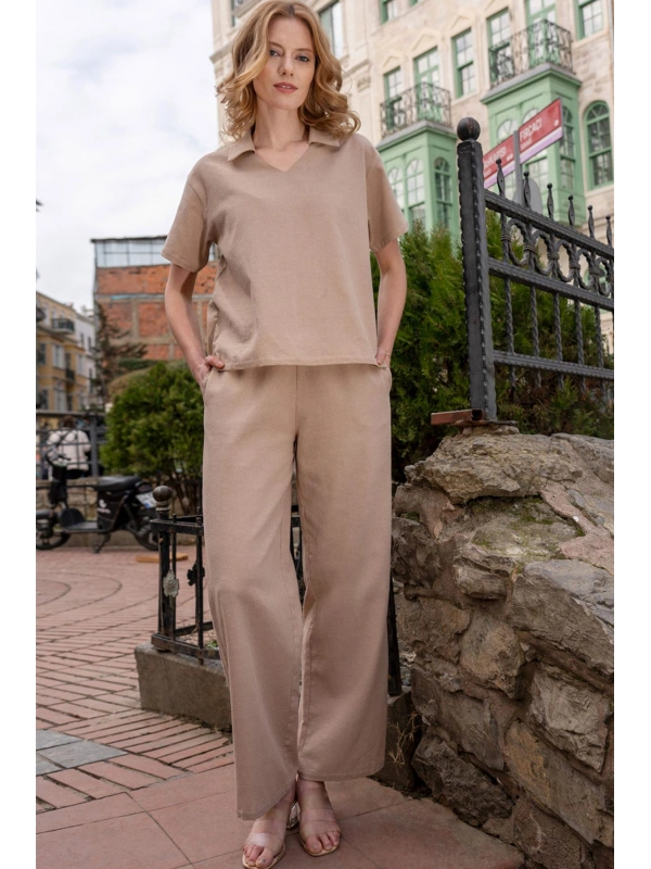 K412004 Vıenetta Plus Pijama Kadın