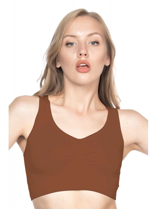 Kahve Mı Emay 4001 Soft Sporcu Büstiyer