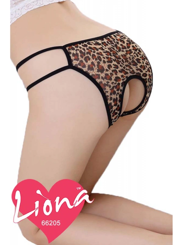 Leopar Desenli Seksi Külot