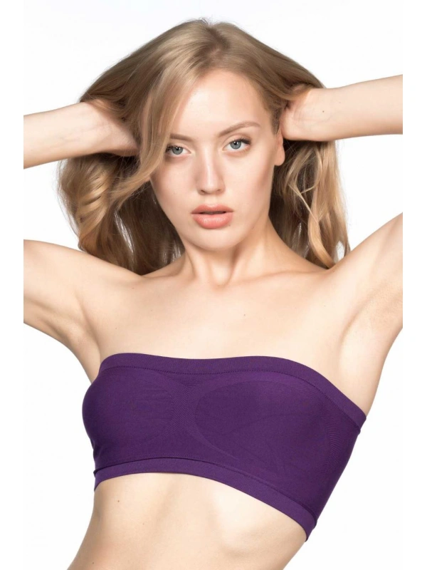 Mor Mı Emay 4002 Soft Straplez Büstiyer