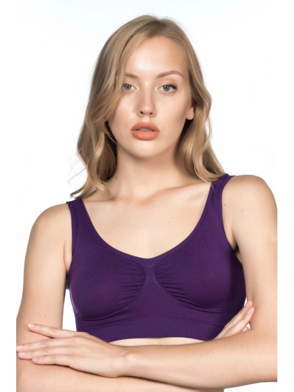 Mor Mı Emay 4005 Soft Kalın Askı Büstiyer