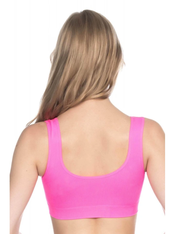 Neon Fuşya Mı Emay 4005 Soft Kalın Askı Büstiyer