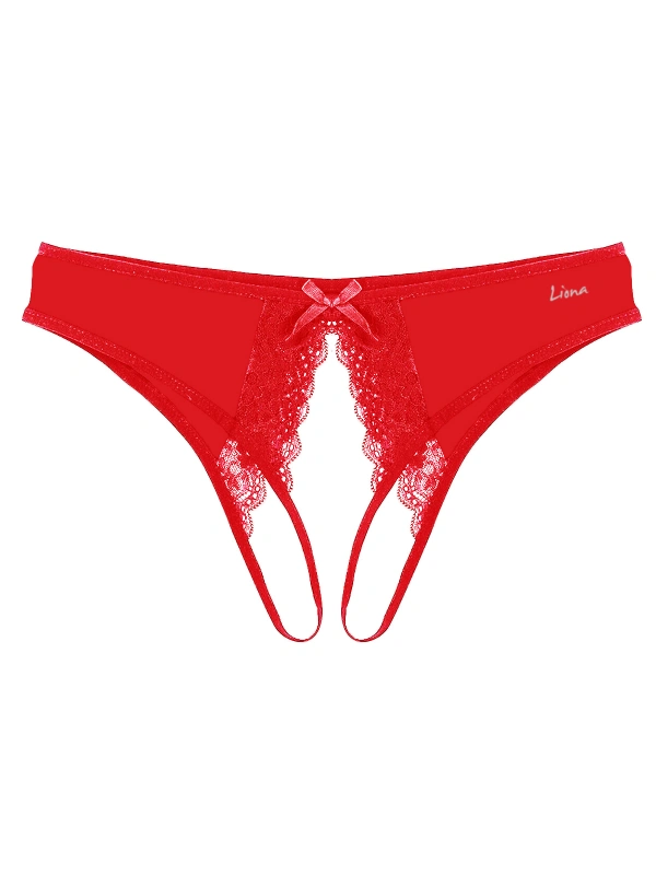 Özel Bölgesi Açık Kırmızı  Külot