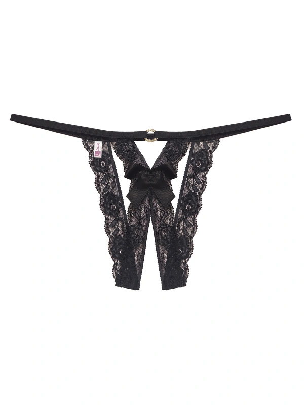 Özel Bölgesi Açık Taşlı Büyük Beden  Bato Külot