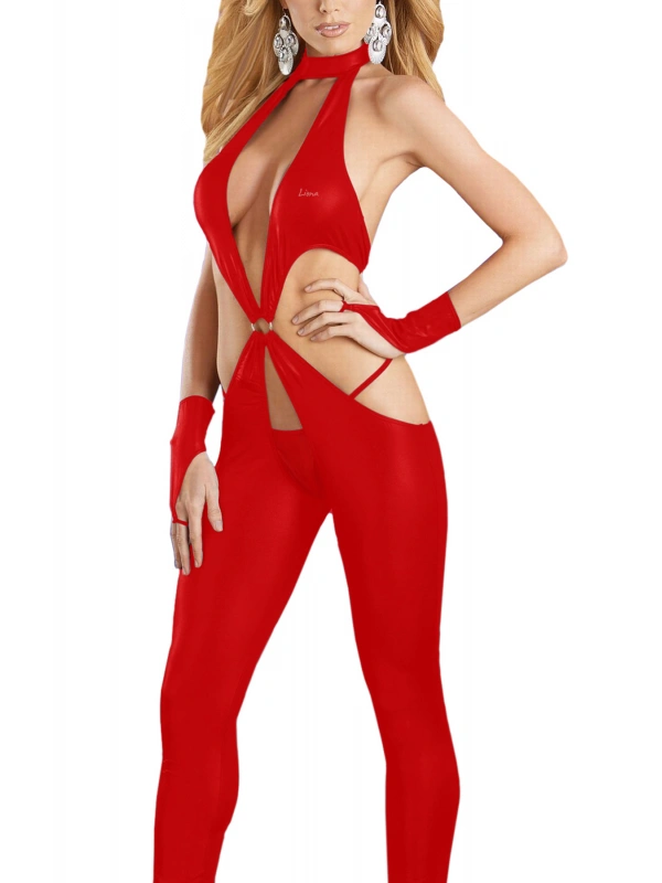 Parlak Büyük Beden Fantazi Kostüm