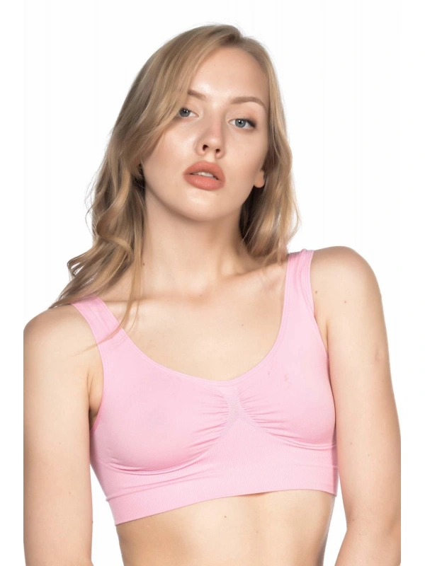 Pembe Mı Emay 4005 Soft Kalın Askı Büstiyer