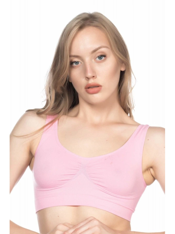 Pembe Mı Emay 4005 Soft Kalın Askı Büstiyer