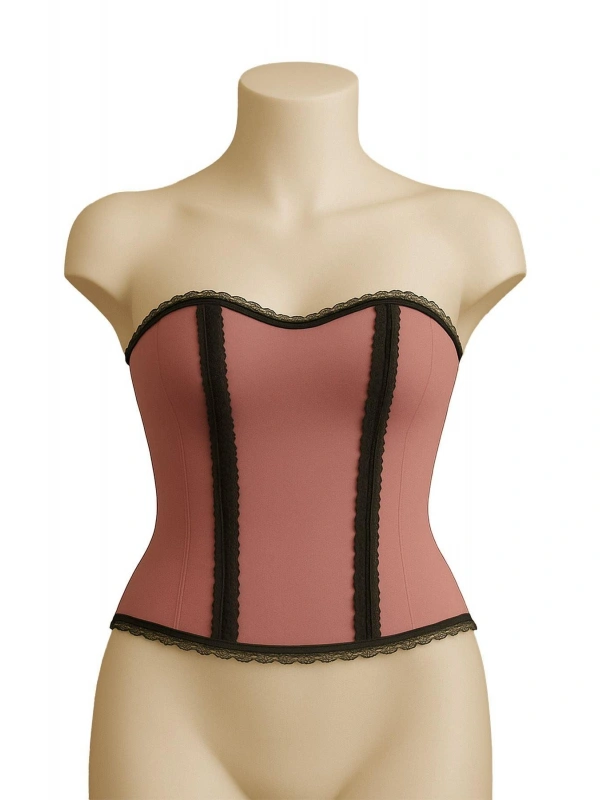 Pembe Mı Emay 9155 F Fırfırlı Terletici Büstiyer