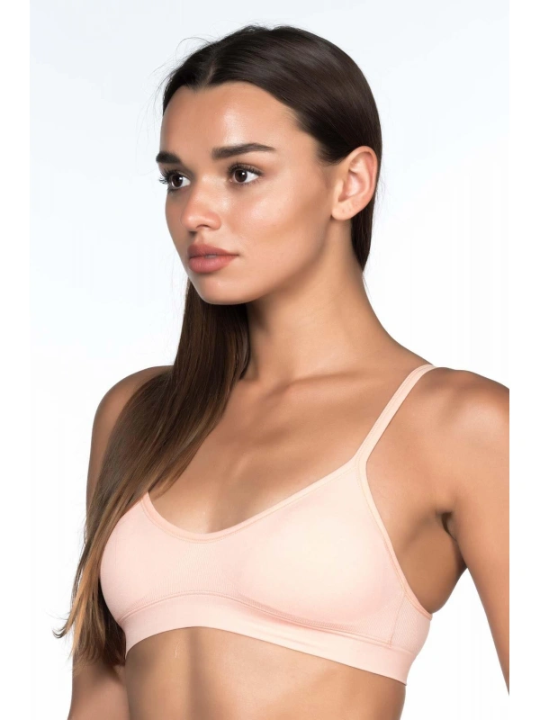 Pudra  Mı Emay 4020 Pedli İnce Askılı Büstiyer