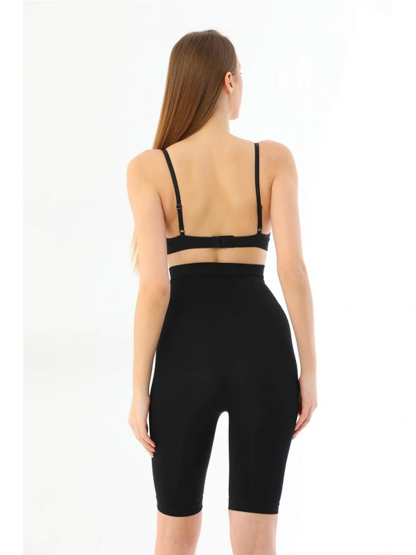 Siyah Mı 2037 Yüksek Bel Uzun Paçalı Özel Korse