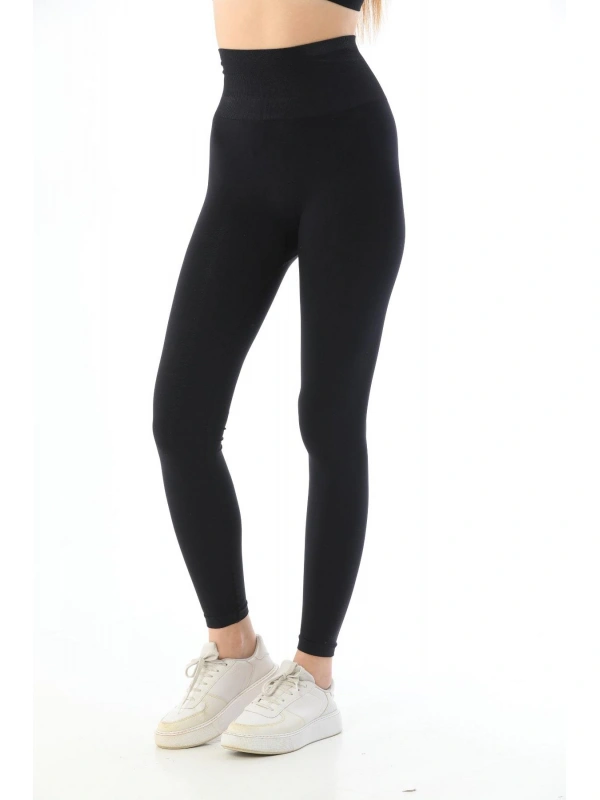 Siyah Mı 3905 Yüksek Bel Toparlayıcı Tayt
