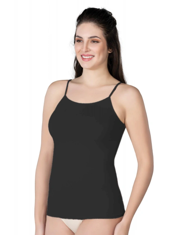 Siyah Mı Emay 1410 Modal Cotton İnce Askılı Atlet