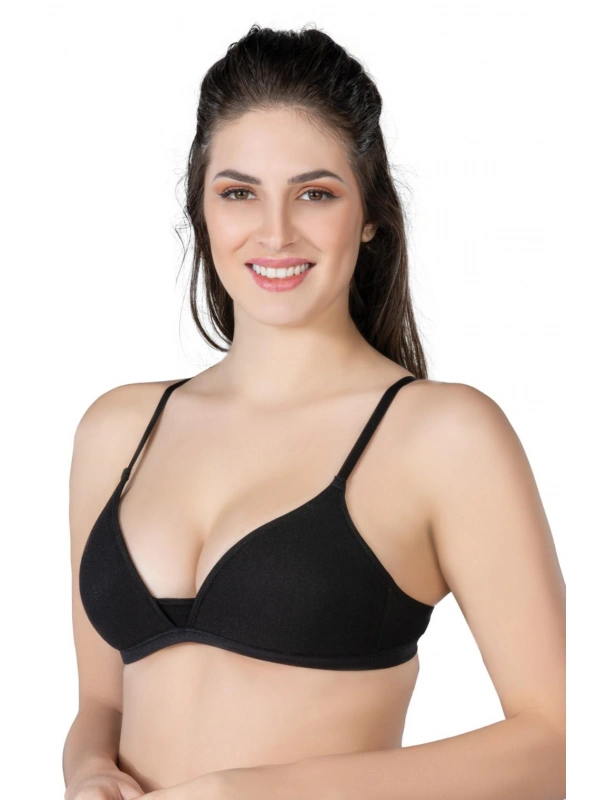 Siyah Mı Emay 1417 Modal Cotton Kaplı Sütyen