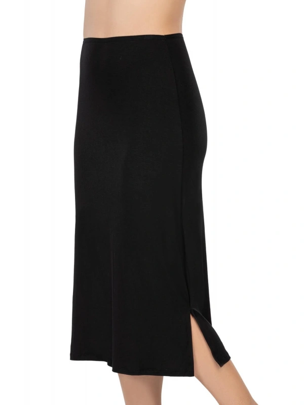 Siyah Mı Emay 1439 Modal Cotton Uzun Jupon