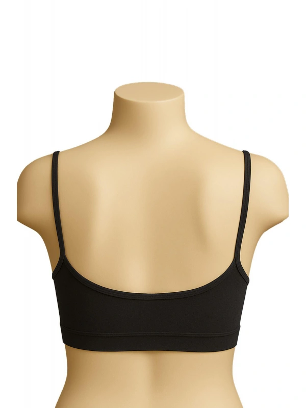 Siyah Mı Emay 1815 6'lı Pedli Alıştırma Sütyeni