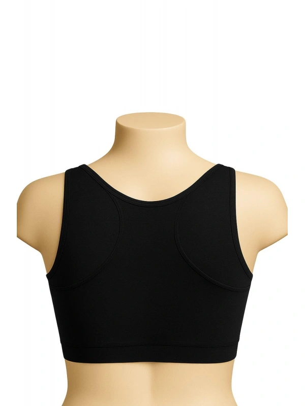 Siyah Mı Emay 1816 6'lı Pedli Kalın Askılı Alıştırma Sütyeni