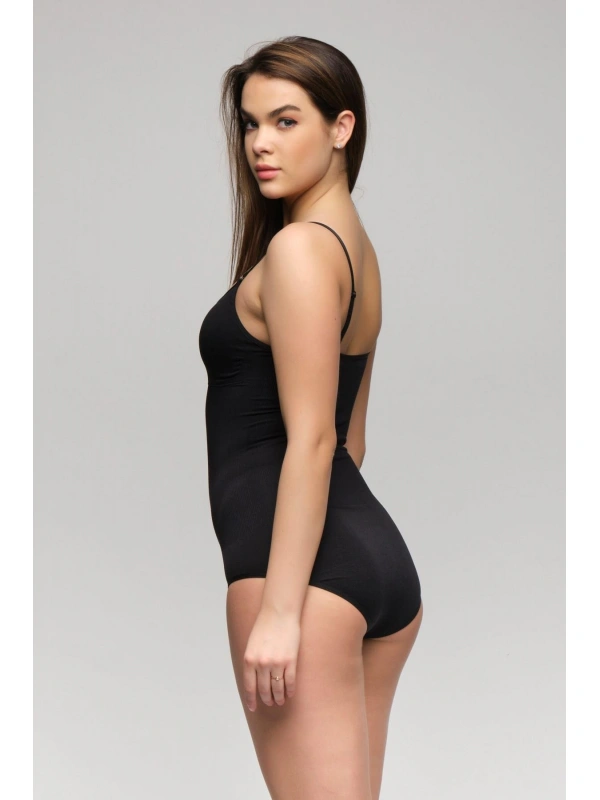 Siyah Mı Emay 1925 Soft Pedli Çıtçıtlı Body