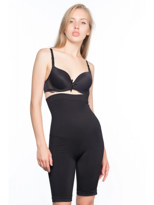 Siyah Mı Emay 2006 Yüksek Bel Uzun Paçalı Korse