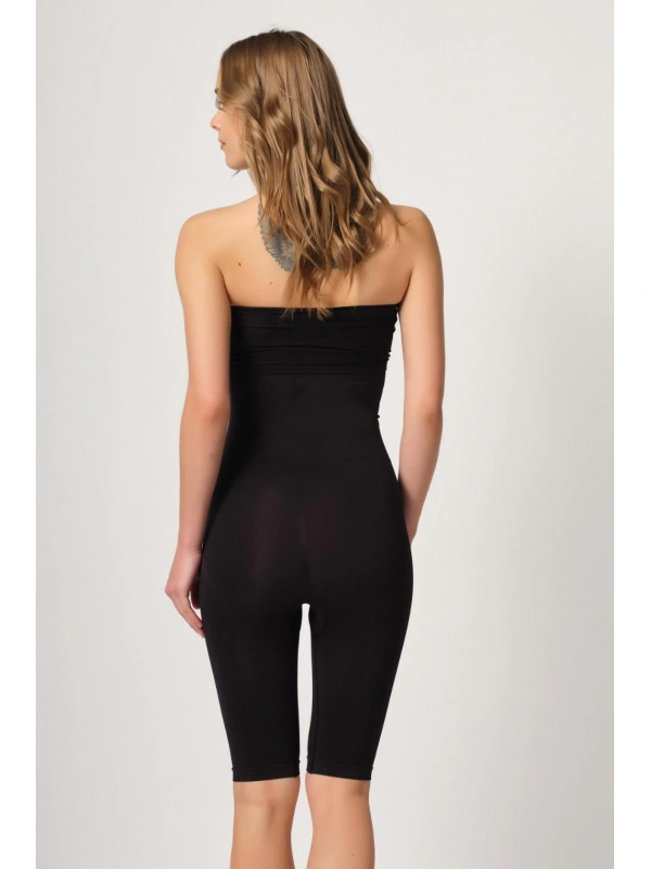 Siyah Mı Emay 2044 Yüksek Bel Double Uzun Paçalı Korse