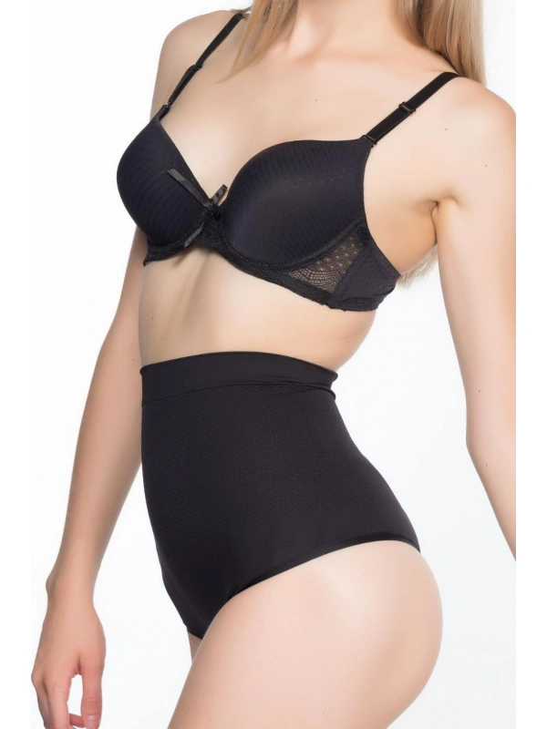 Siyah Mı Emay 2054 Masajlı String Korse