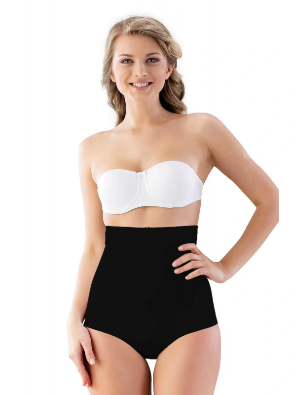 Siyah Mı Emay 2813 Yüksek Bel Slip Lazer Korse