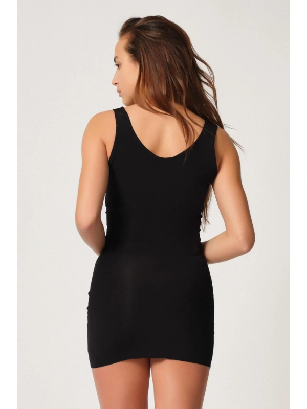 Siyah Mı Emay 2934 Toparlayıcı Elbise Lazer Korse