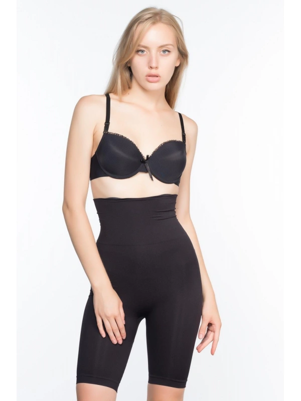 Siyah Mı Emay 3200 Pantolon Altı Soft Double Boxer Korse