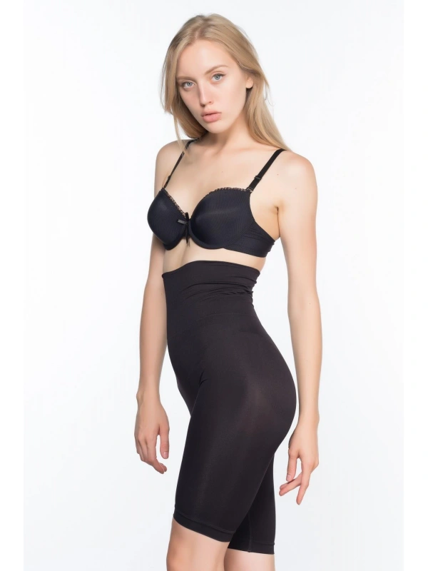 Siyah Mı Emay 3200 Pantolon Altı Soft Double Boxer Korse