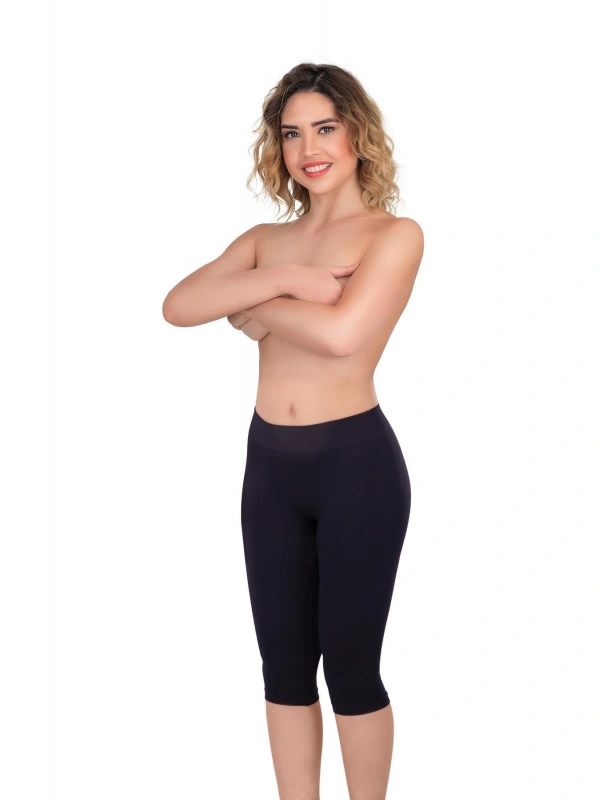 Siyah Mı Emay 3856 Soft Kapri Tayt