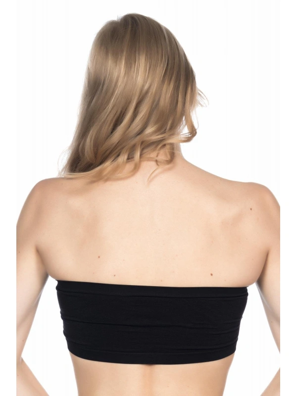 Siyah Mı Emay 4002 Soft Straplez Büstiyer