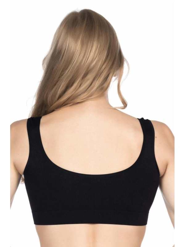 Siyah Mı Emay 4005 Soft Kalın Askı Büstiyer