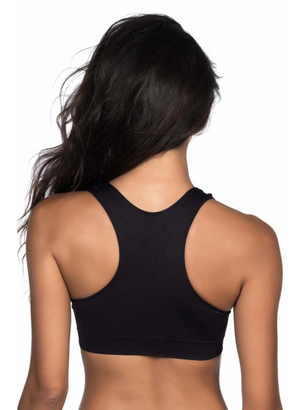 Siyah Mı Emay 4011 Sporcu Toparlayıcı Büstiyer