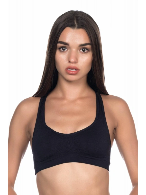 Siyah Mı Emay 4025 Pedli Sporcu Büstiyer