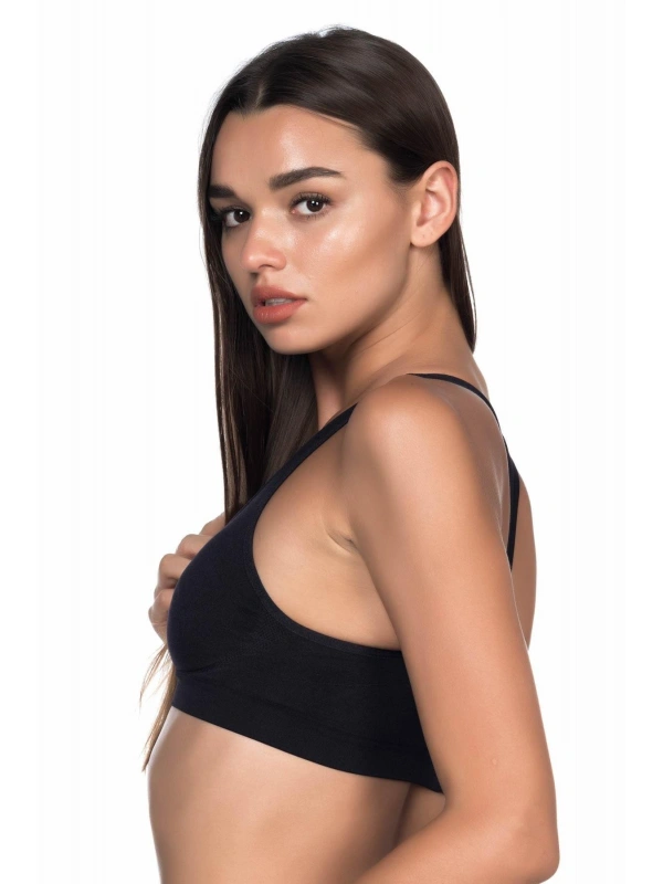 Siyah Mı Emay 4025 Pedli Sporcu Büstiyer